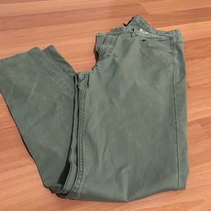 H&M New Men’s Dark Green Jeans, Size 33